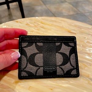 Coach men’s card wallet